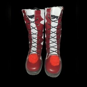 Pennywise Cosplay Lace Up Boots